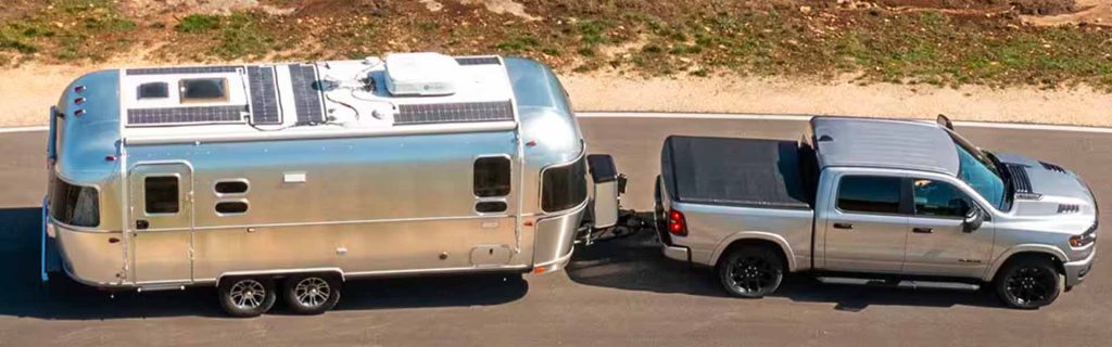 2026 RAM 1500 driving on roads