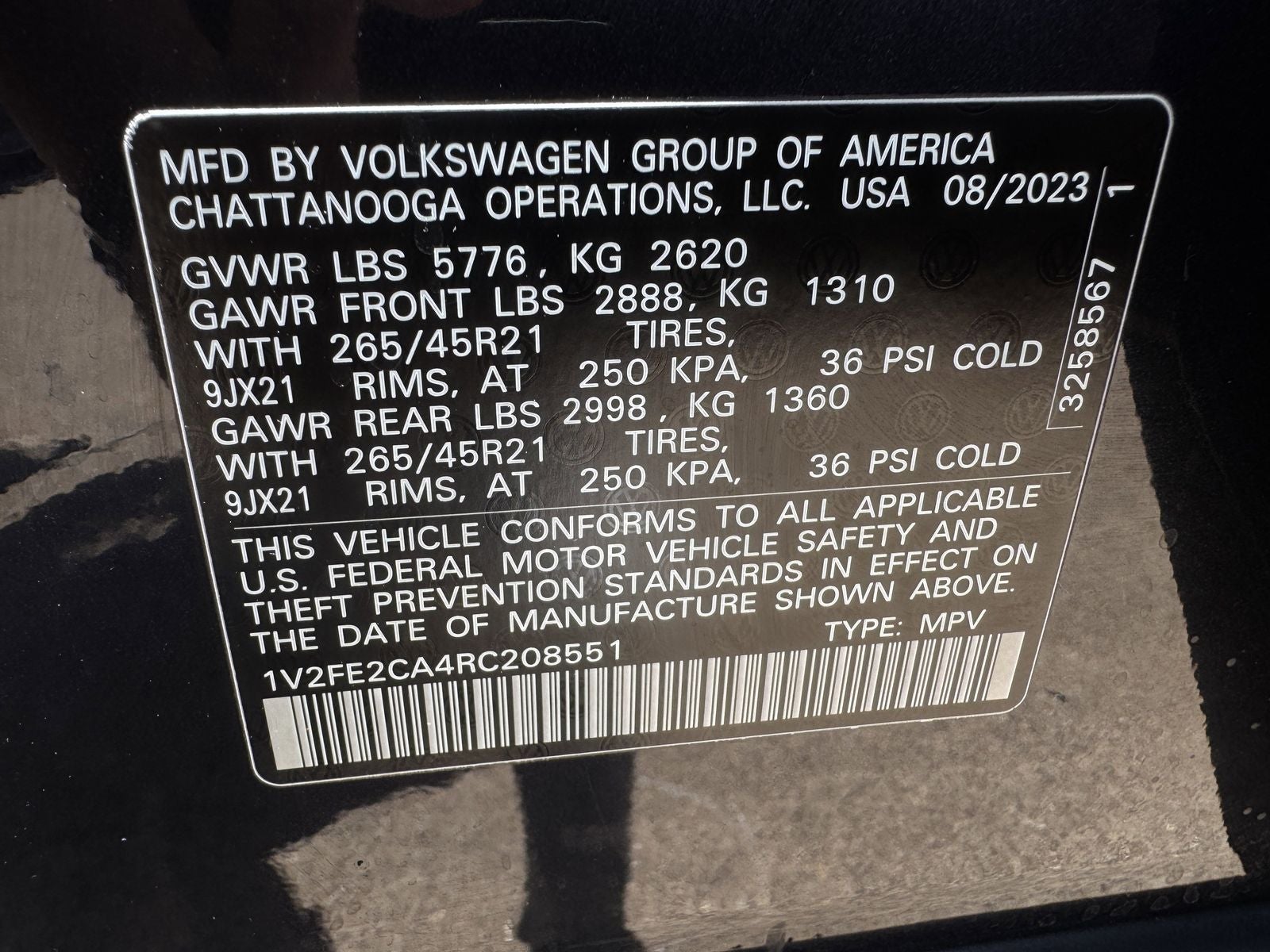 2024 Volkswagen Atlas Cross Sport 2.0T SEL Premium R-Line