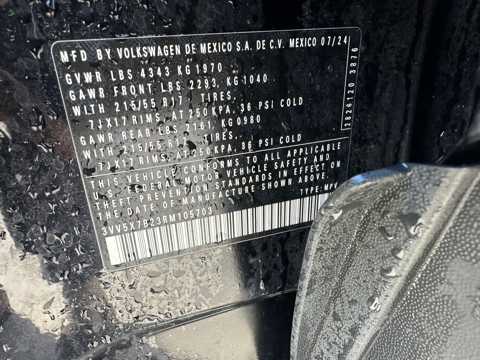2024 Volkswagen Taos 1.5T S