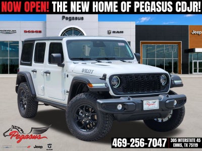 2026 Jeep Wrangler WRANGLER 4-DOOR WILLYS