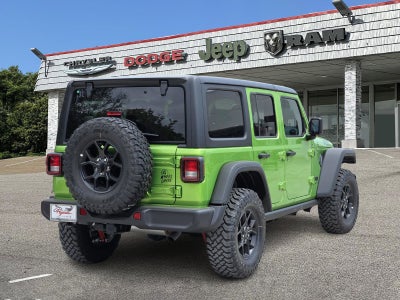 2025 Jeep Wrangler WRANGLER 4-DOOR WILLYS