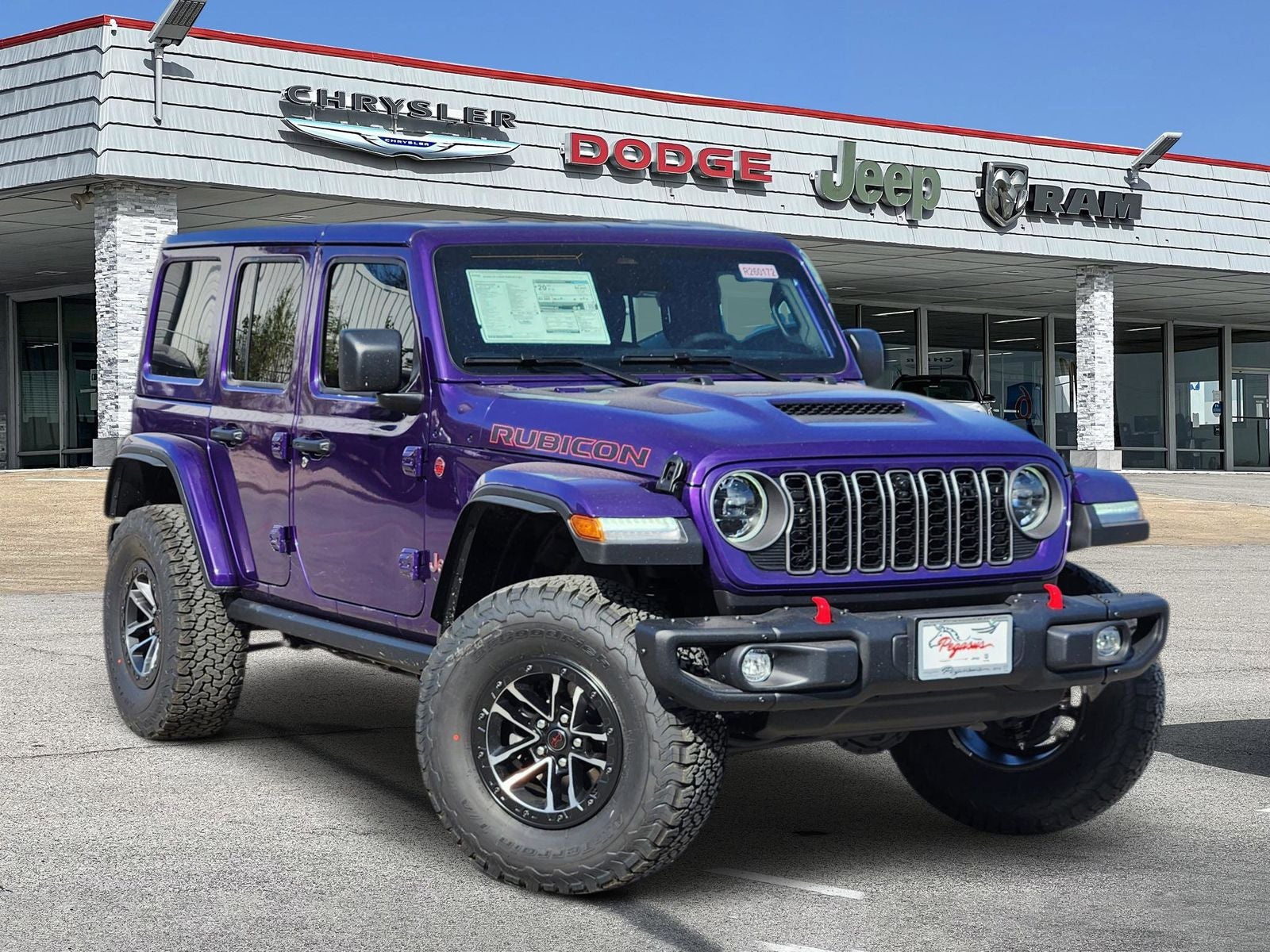 2026 Jeep Wrangler WRANGLER 4-DOOR RUBICON X