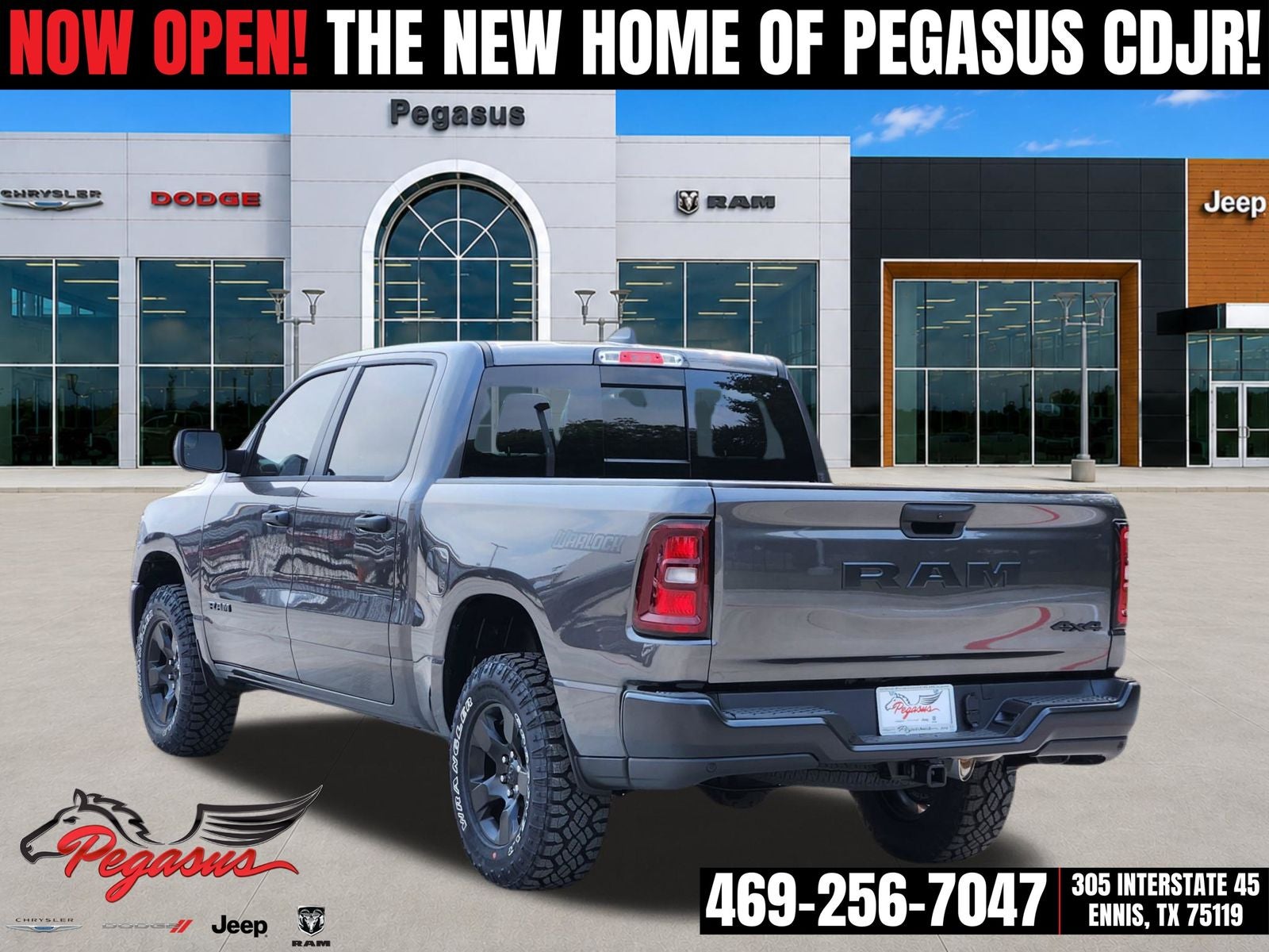 2026 RAM Ram 1500 RAM 1500 WARLOCK CREW CAB 4X4 5'7' BOX