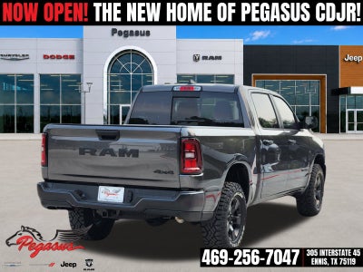2026 RAM Ram 1500 RAM 1500 WARLOCK CREW CAB 4X4 5'7' BOX