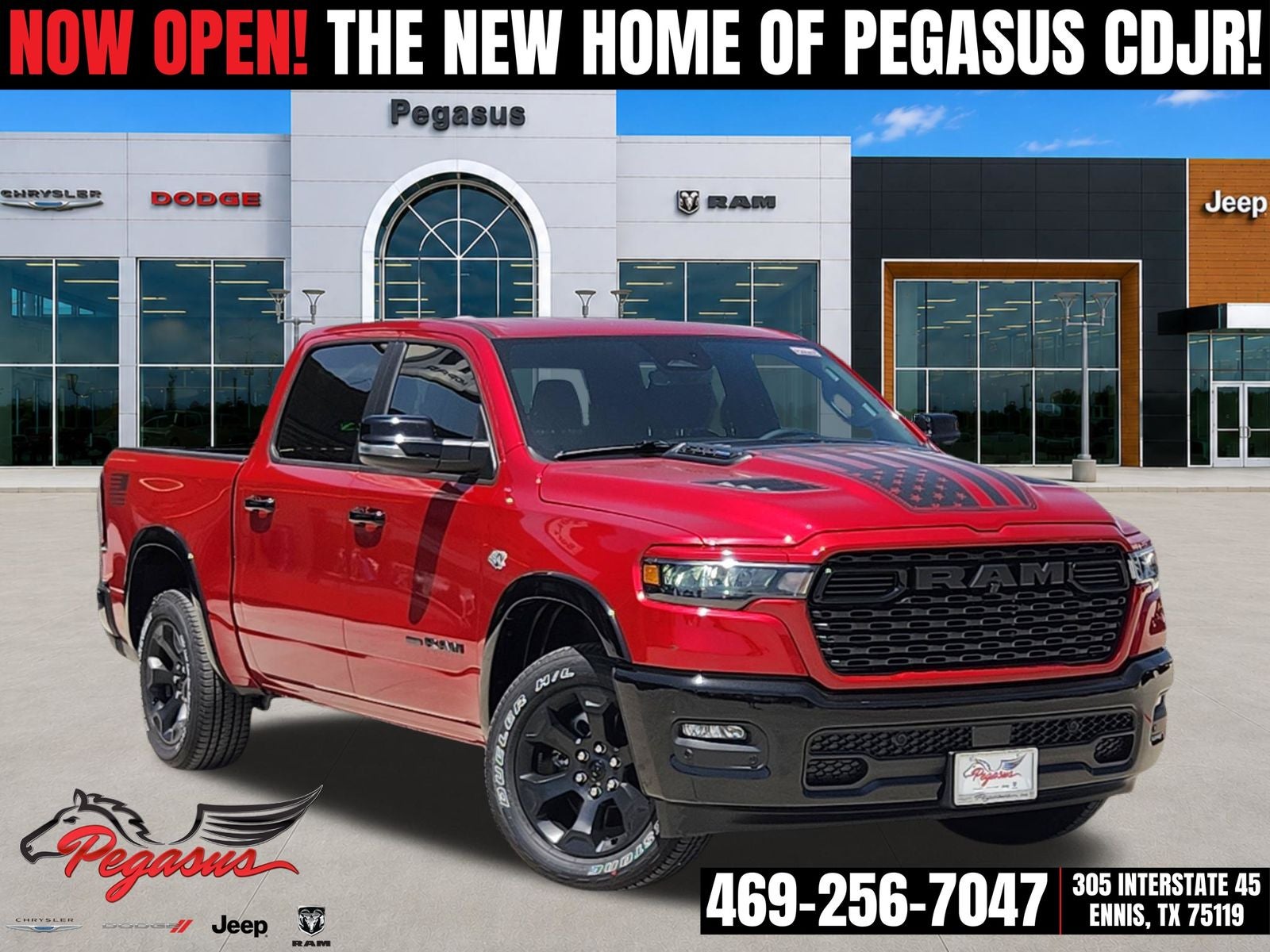 2026 RAM Ram 1500 RAM 1500 LONE STAR CREW CAB 4X4 5'7' BOX