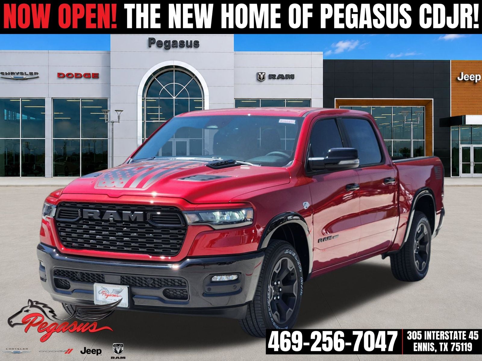 2026 RAM Ram 1500 RAM 1500 LONE STAR CREW CAB 4X4 5'7' BOX