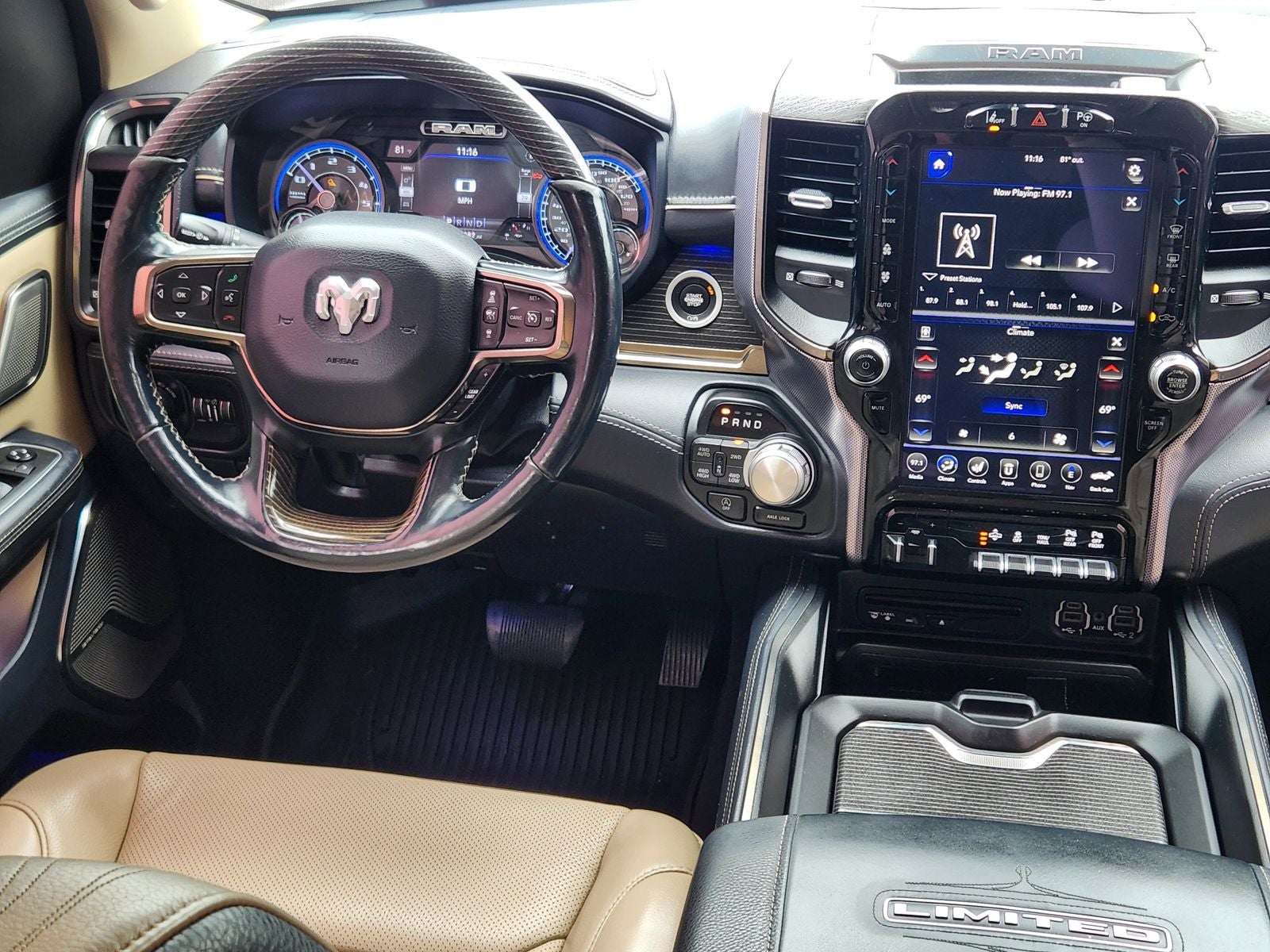 2019 RAM Ram 1500 Limited Crew Cab 4x4 5'7' Box