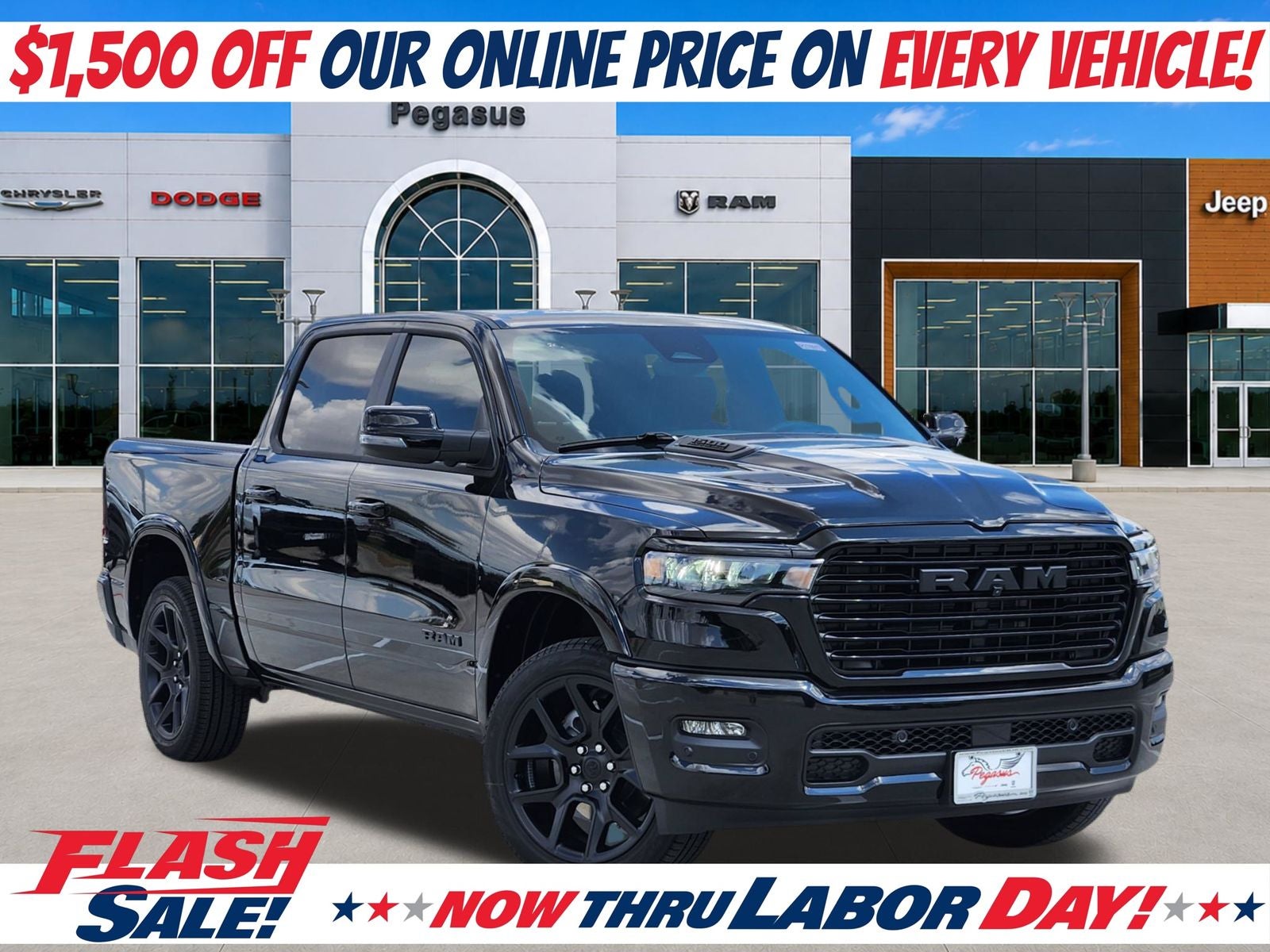 2027 RAM Ram 1500 RAM 1500 LARAMIE CREW CAB 4X4 5'7' BOX