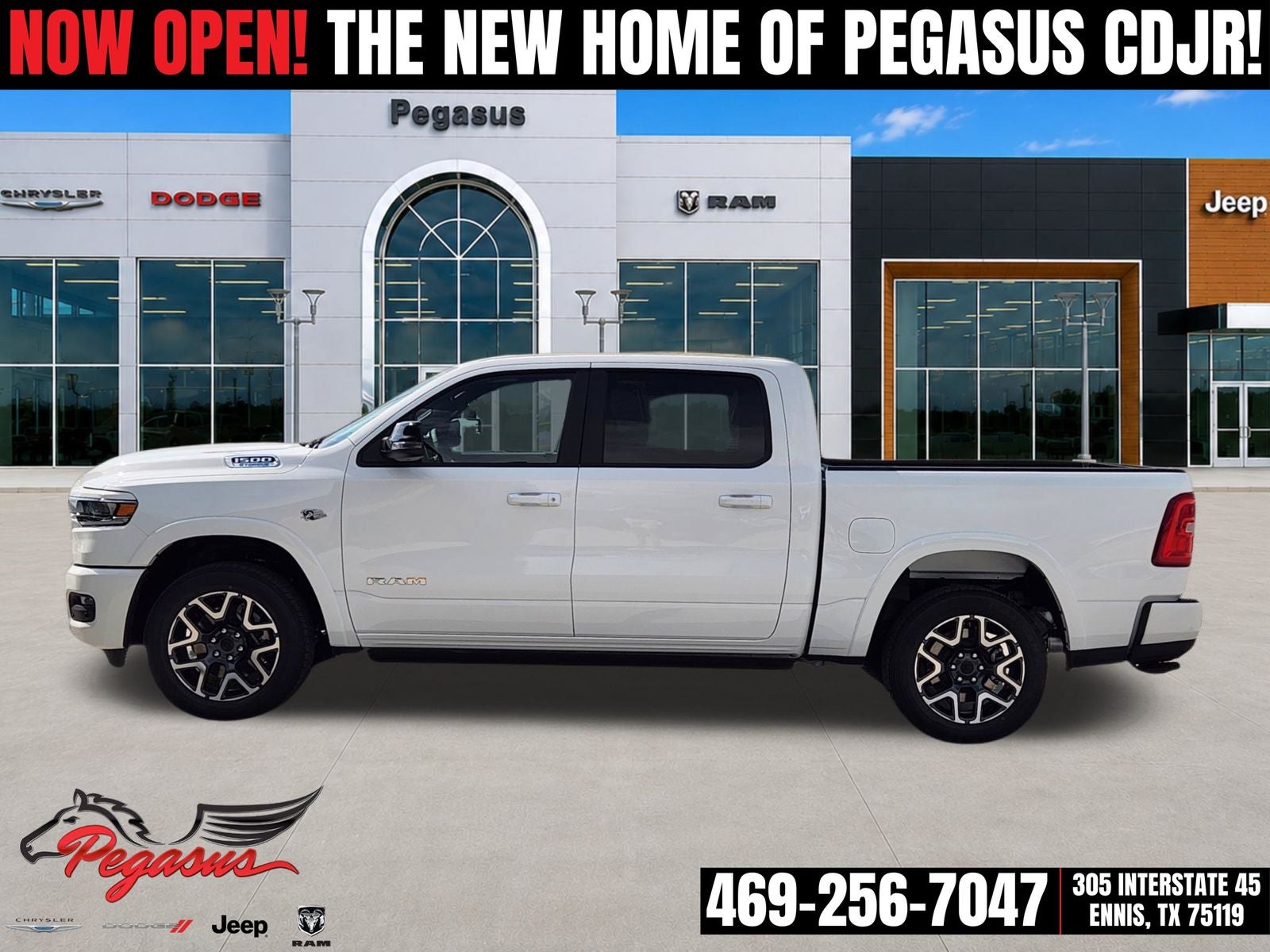 2026 RAM Ram 1500 RAM 1500 LARAMIE CREW CAB 4X4 5'7' BOX