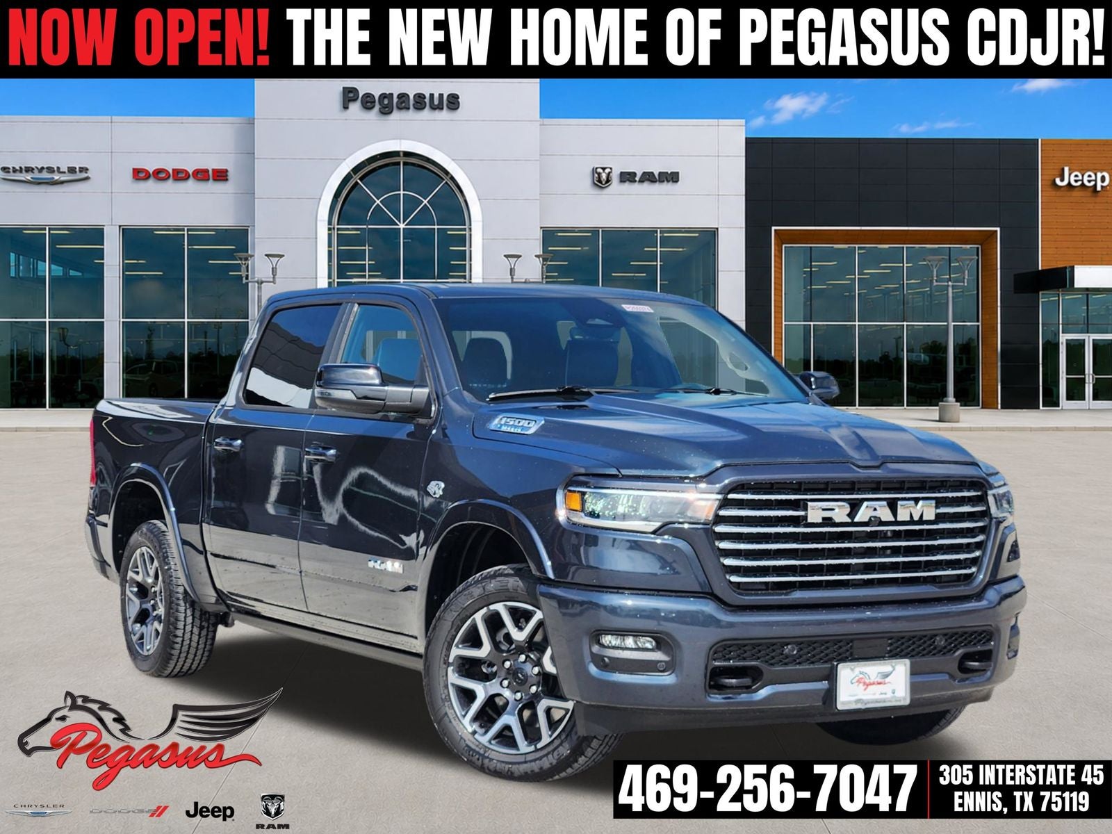 2026 RAM Ram 1500 RAM 1500 LARAMIE CREW CAB 4X4 5'7' BOX