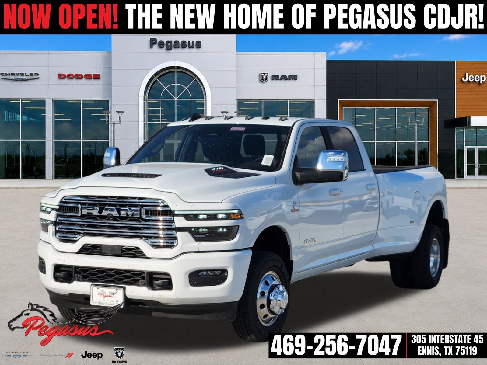 2026 RAM Ram 3500 RAM 3500 LARAMIE CREW CAB 4X4 8' BOX