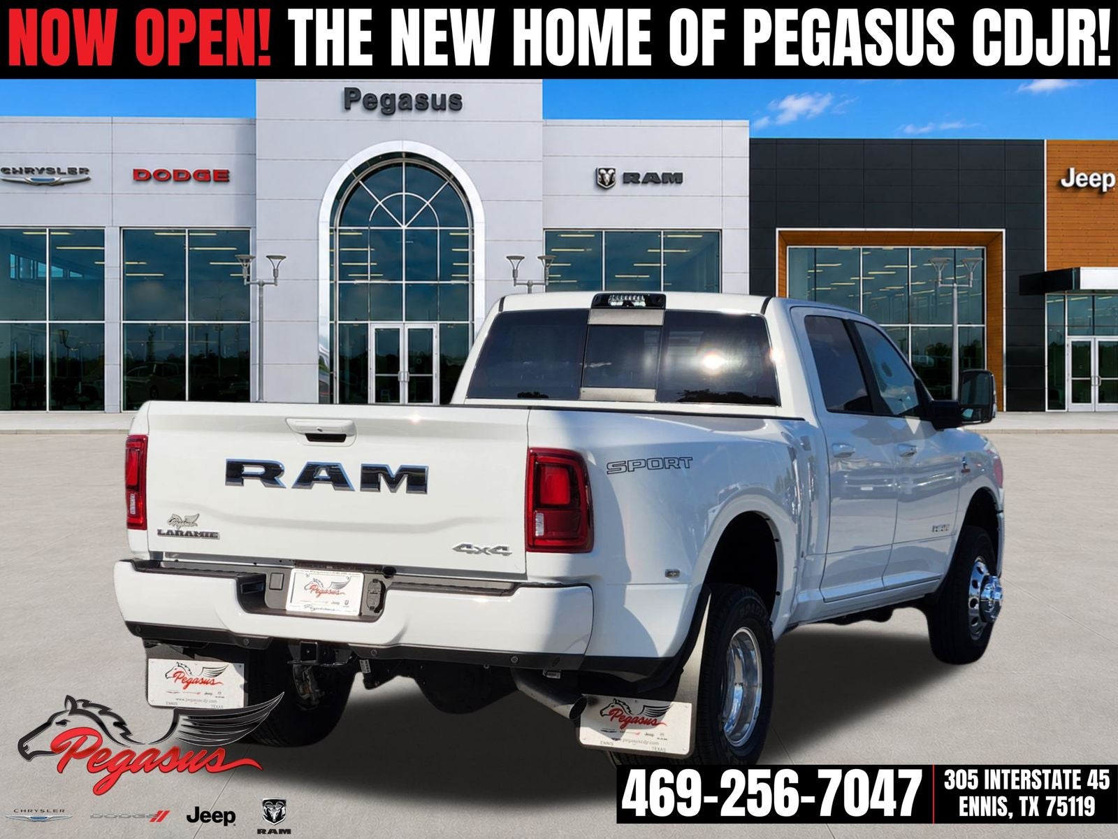 2026 RAM Ram 3500 RAM 3500 LARAMIE CREW CAB 4X4 8' BOX