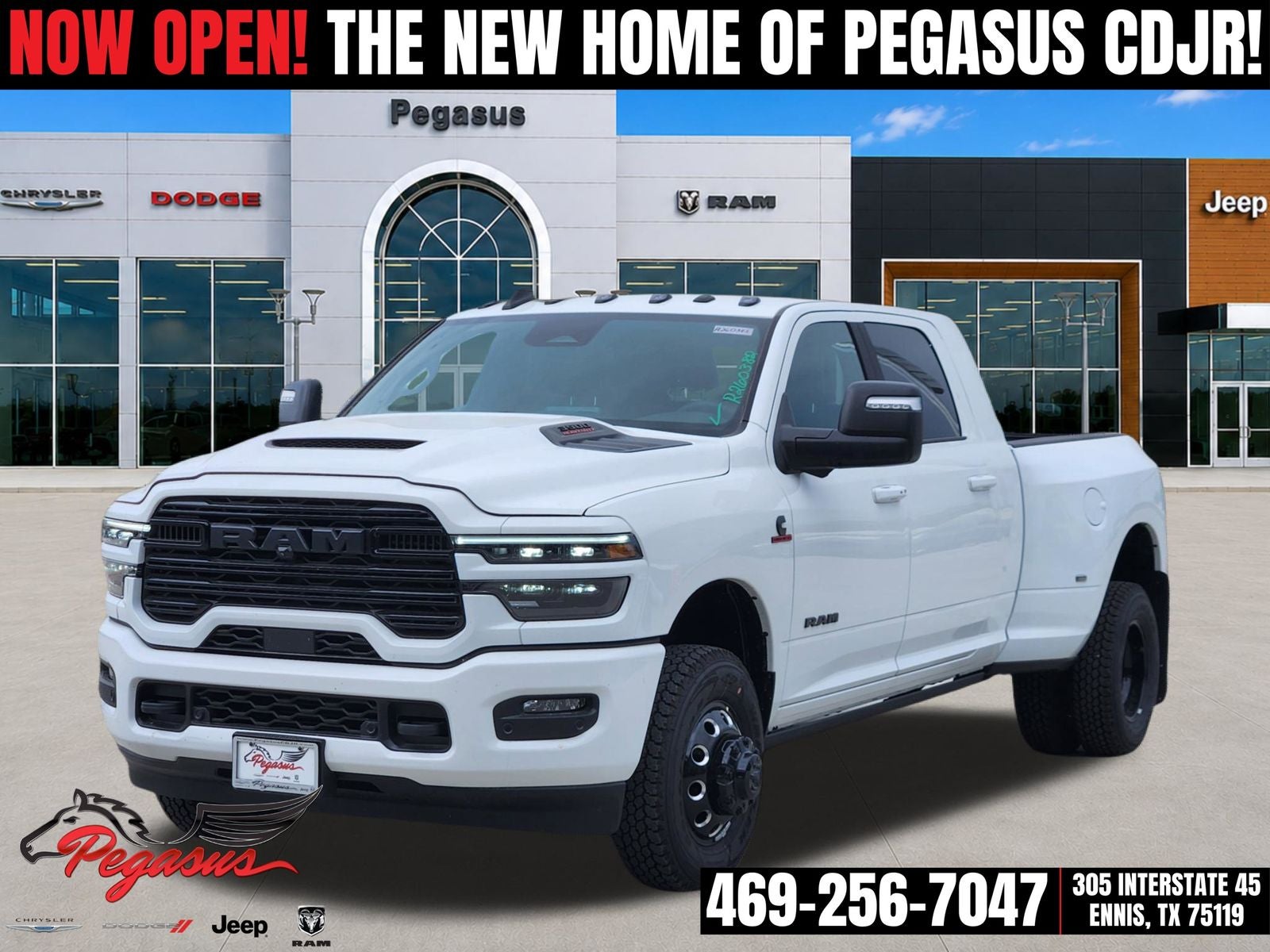 2026 RAM Ram 3500 RAM 3500 LARAMIE MEGA CAB 4X4 6'4' BOX