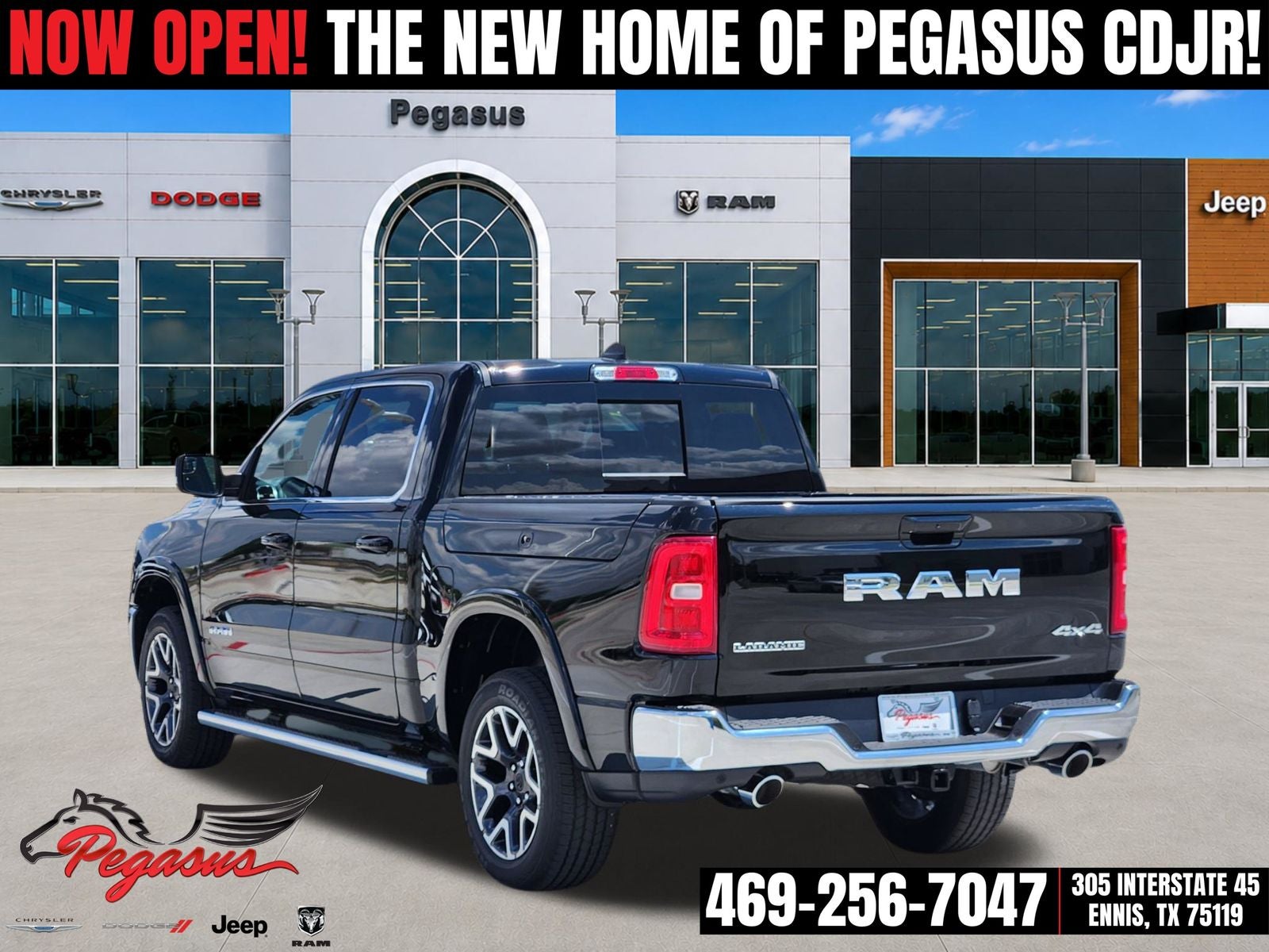 2026 RAM Ram 1500 RAM 1500 LARAMIE CREW CAB 4X4 5'7' BOX