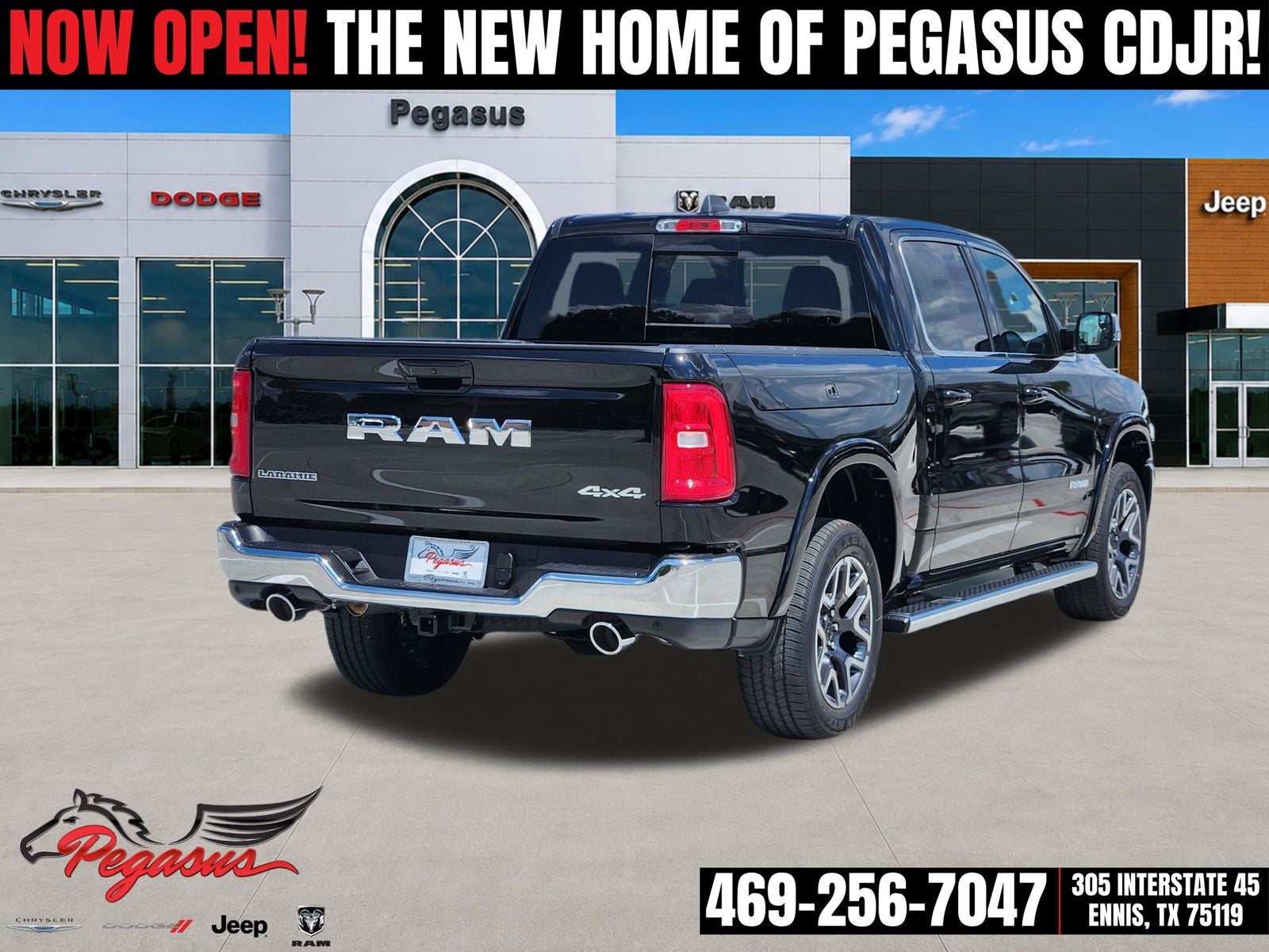 2026 RAM Ram 1500 RAM 1500 LARAMIE CREW CAB 4X4 5'7' BOX