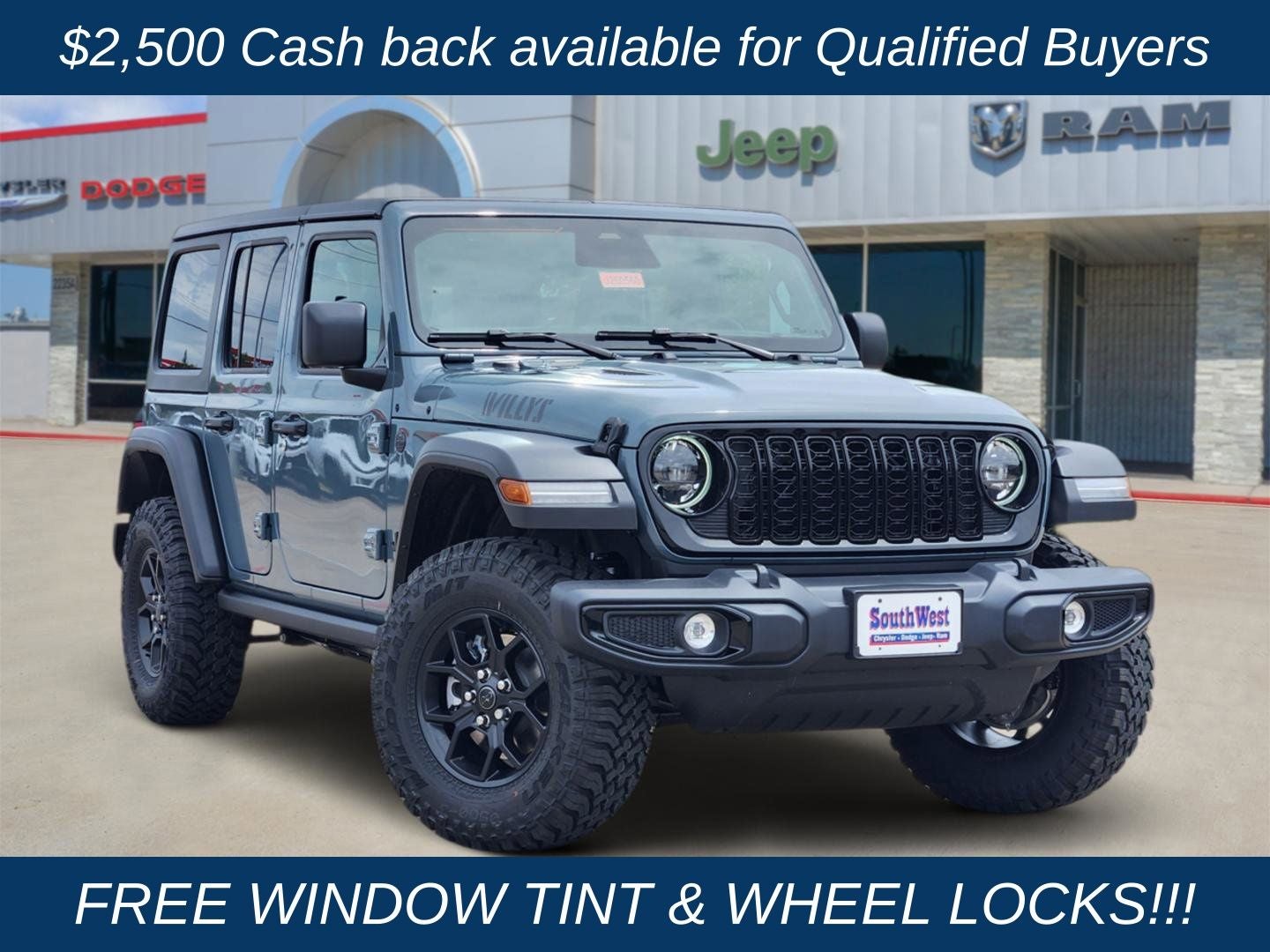 2026 Jeep Wrangler WRANGLER 4-DOOR WILLYS