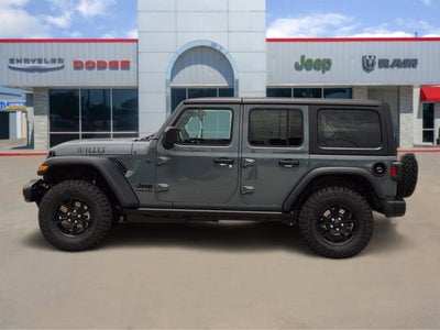 2026 Jeep Wrangler WRANGLER 4-DOOR WILLYS