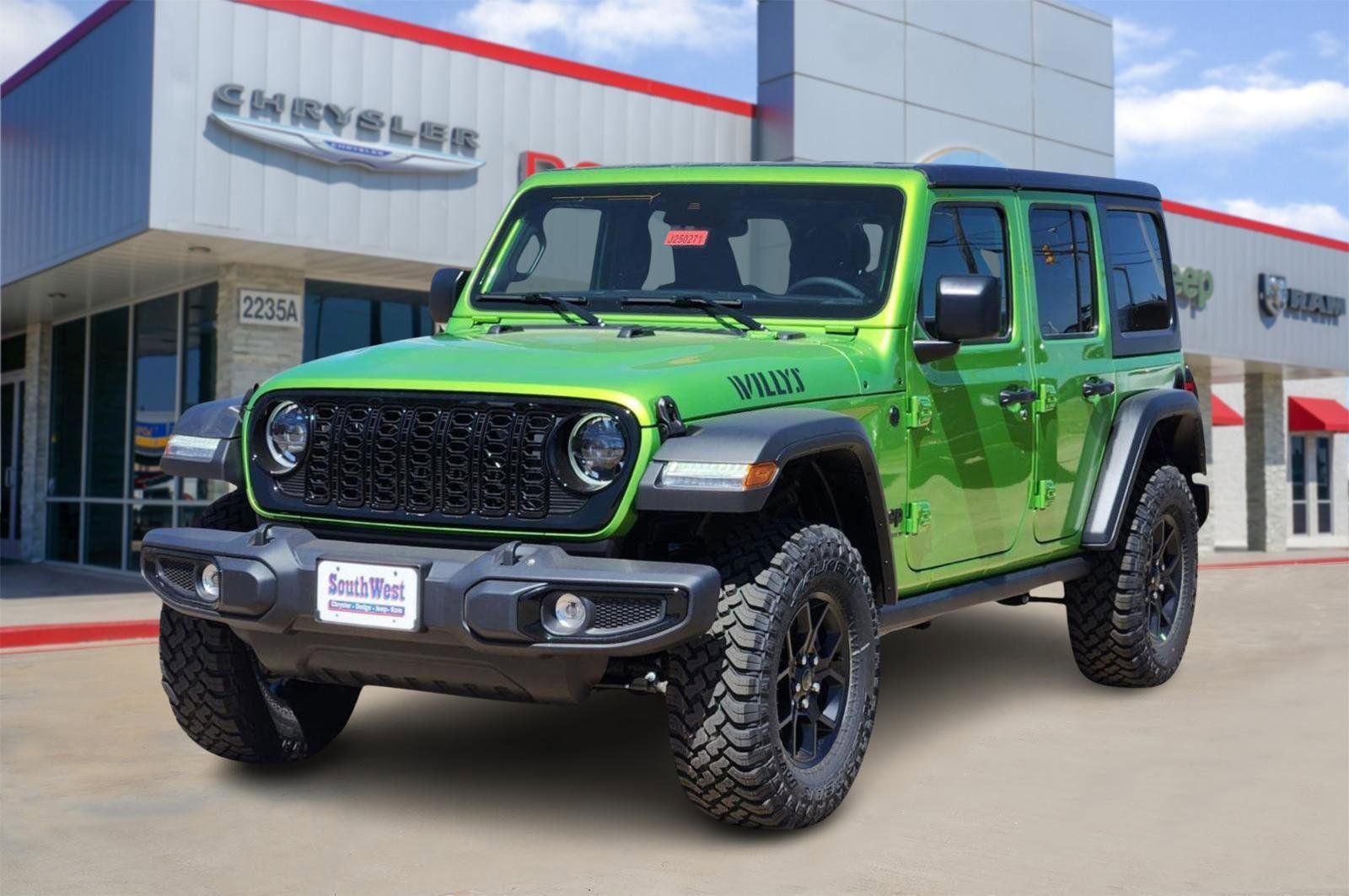 2025 Jeep Wrangler WRANGLER 4-DOOR WILLYS