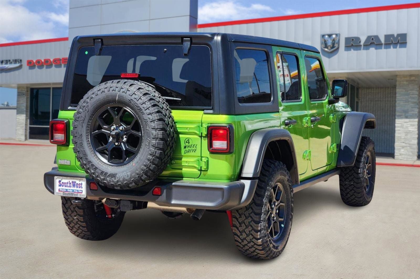 2025 Jeep Wrangler WRANGLER 4-DOOR WILLYS