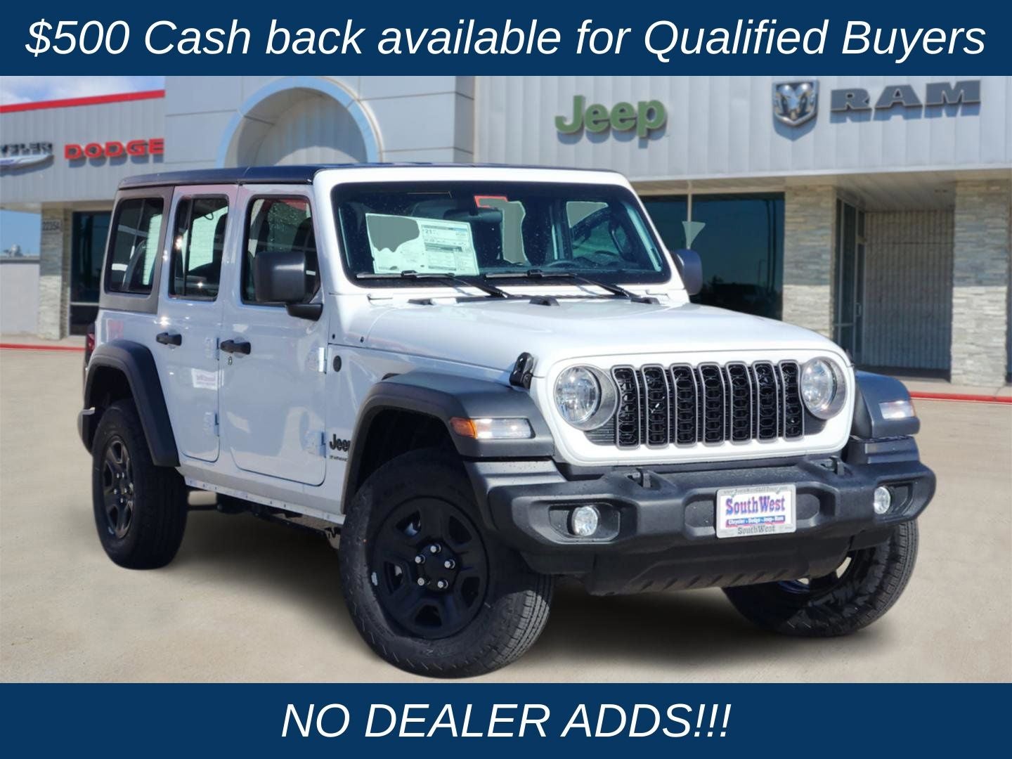 2026 Jeep Wrangler WRANGLER 4-DOOR SPORT