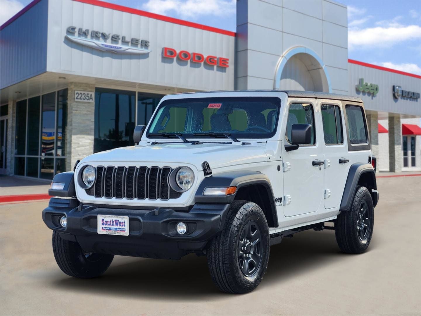 2026 Jeep Wrangler WRANGLER 4-DOOR SPORT