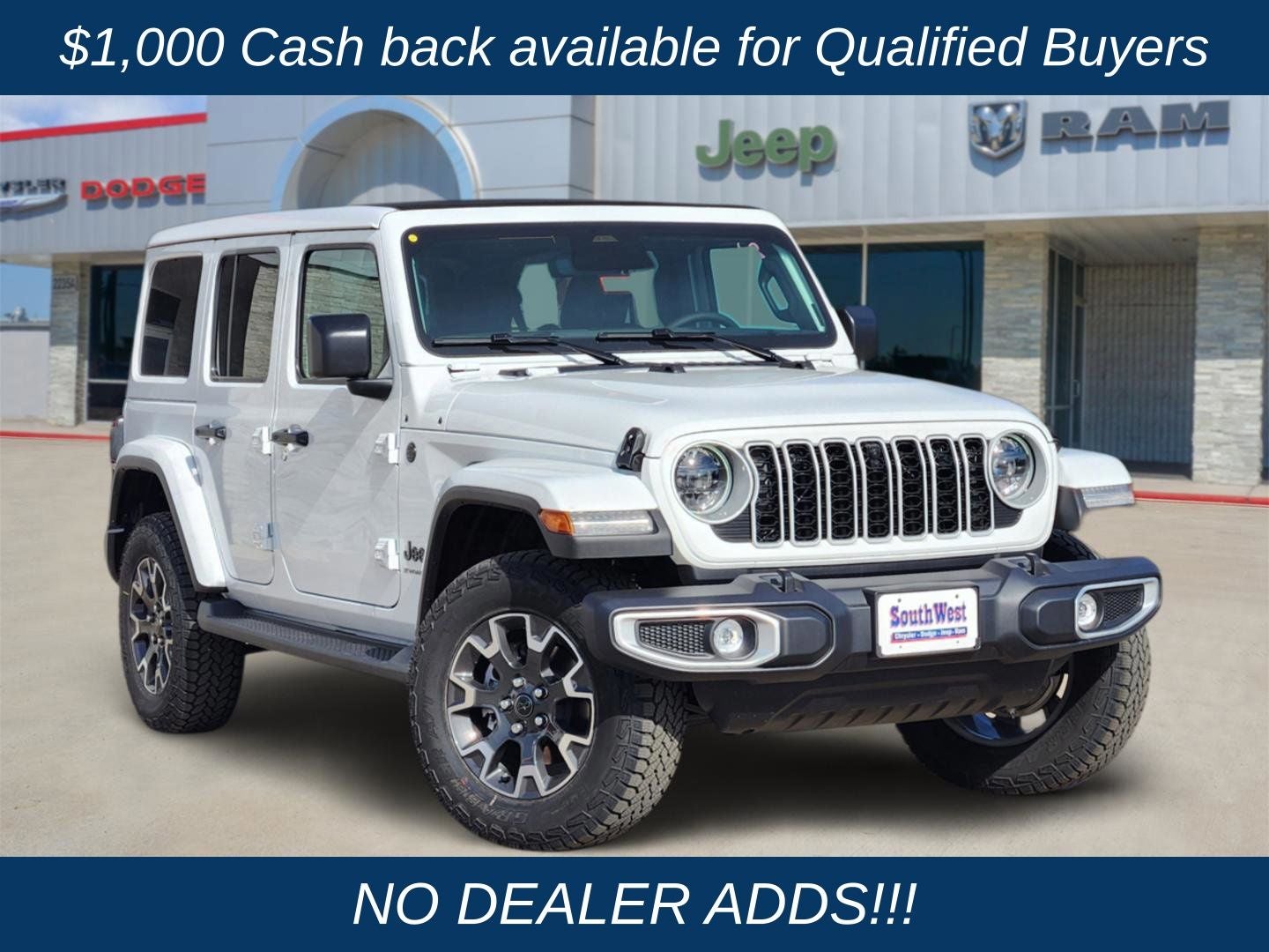 2026 Jeep Wrangler WRANGLER 4-DOOR SAHARA