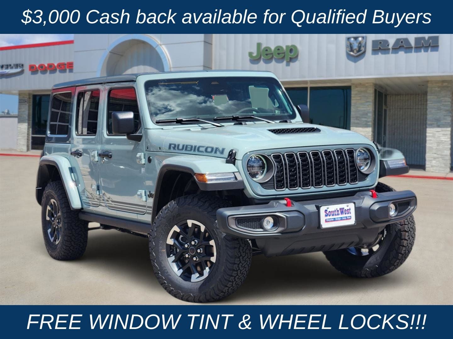 2026 Jeep Wrangler WRANGLER 4-DOOR RUBICON
