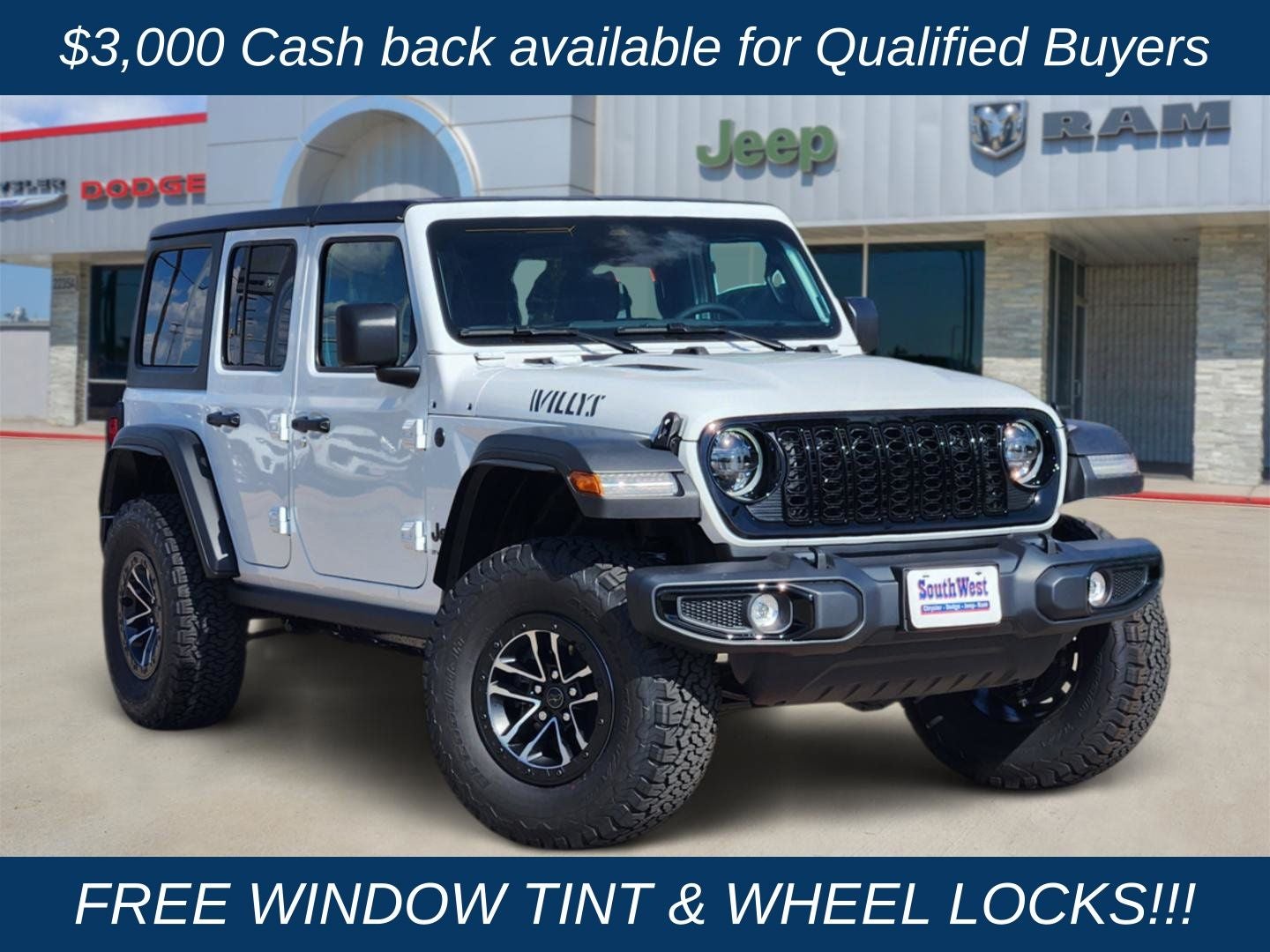 2026 Jeep Wrangler WRANGLER 4-DOOR WILLYS