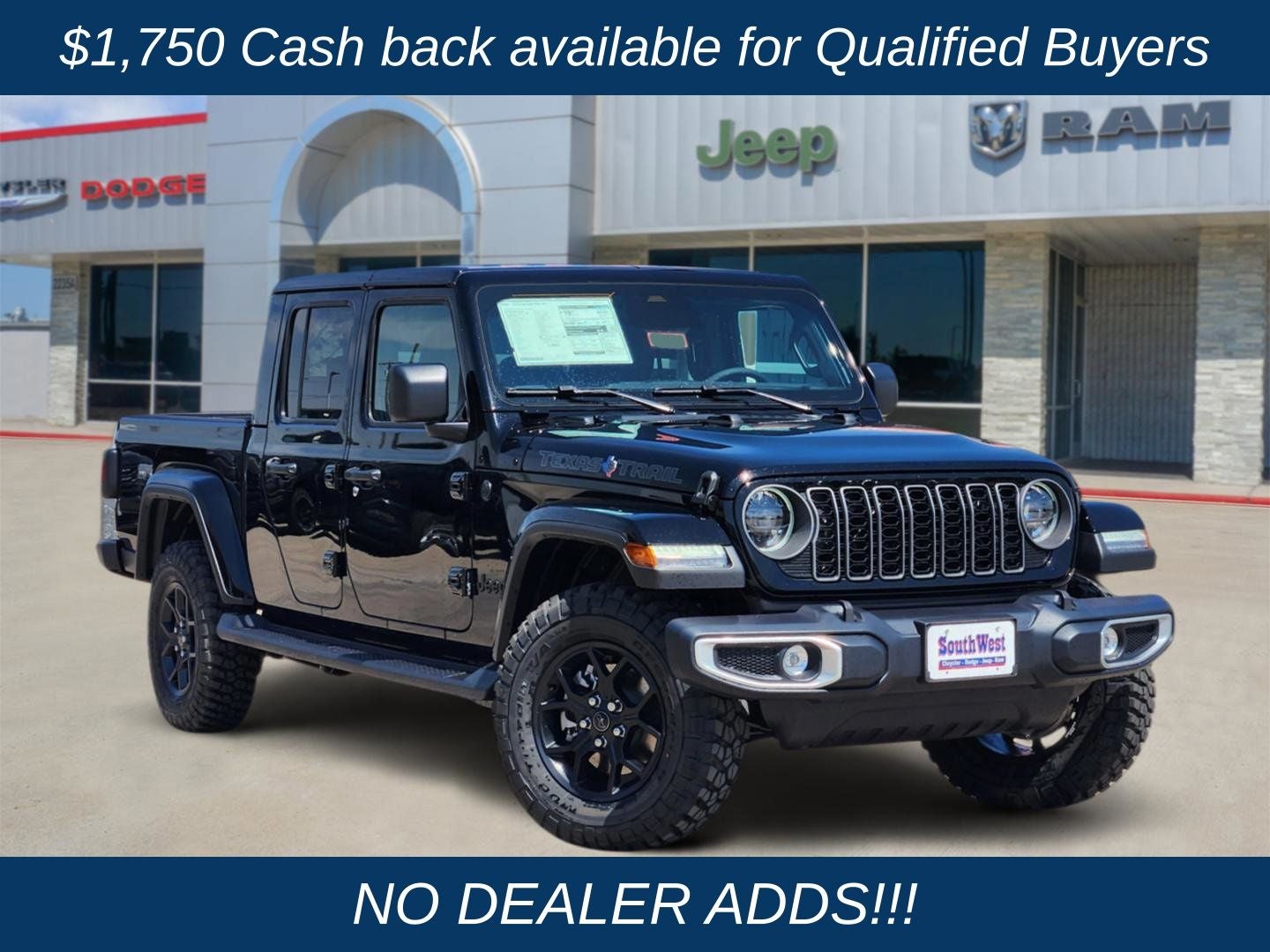 2026 Jeep Gladiator GLADIATOR TEXAS TRAIL 4X4
