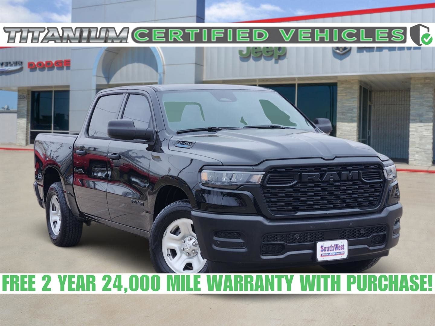 2025 RAM Ram 1500 Tradesman Crew Cab 4x2 5'7' Box
