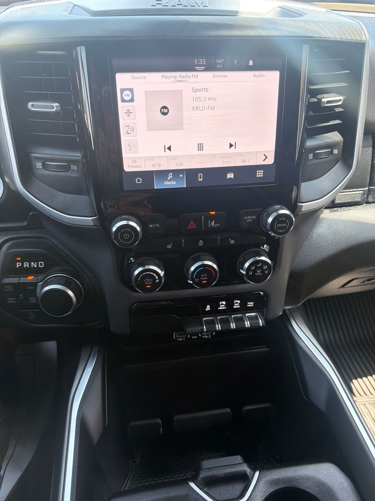 2025 RAM Ram 1500 Lone Star Crew Cab 4x4 5'7' Box
