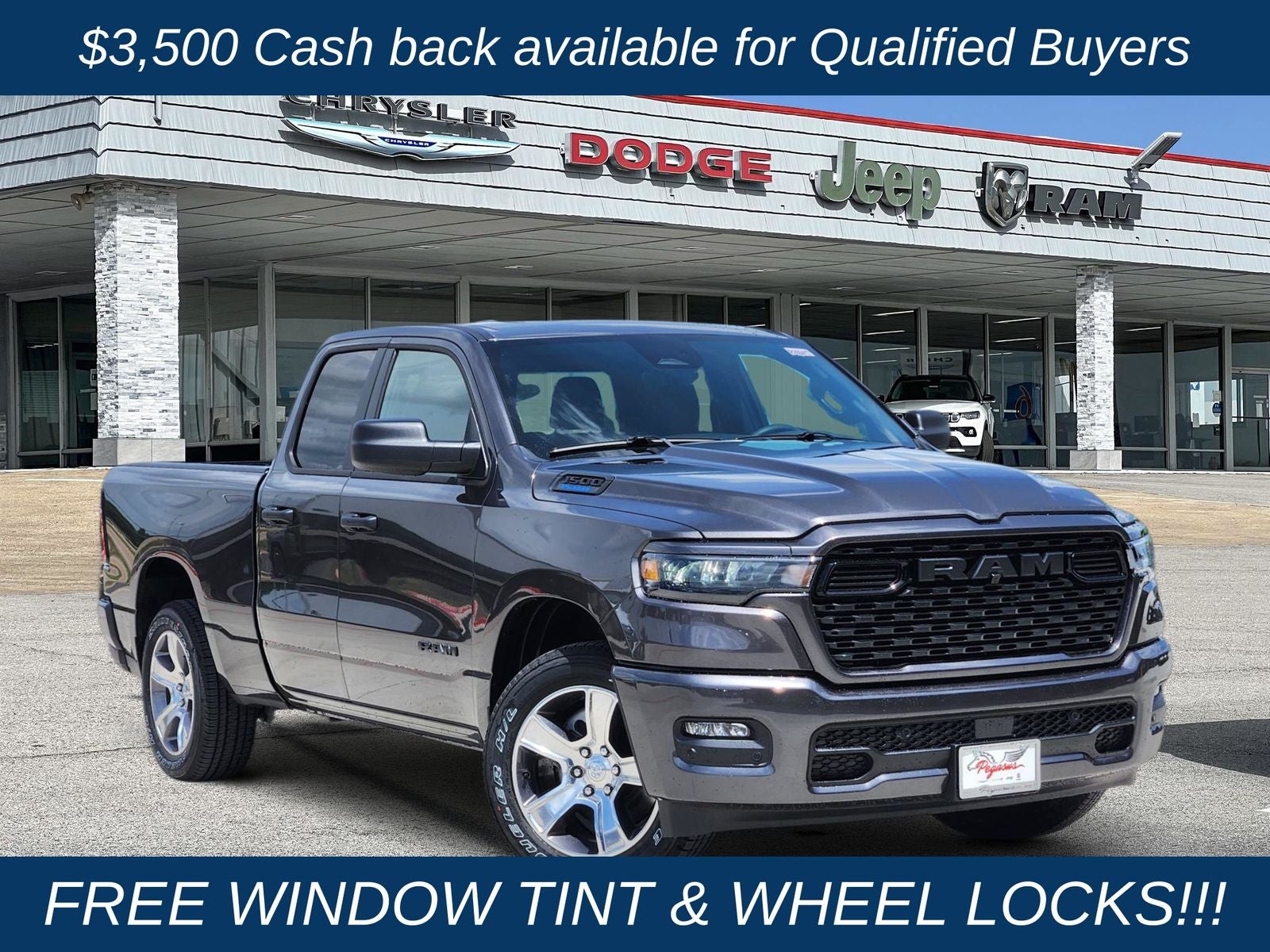 2026 RAM Ram 1500 RAM 1500 EXPRESS QUAD CAB 4X2 6'4' BOX