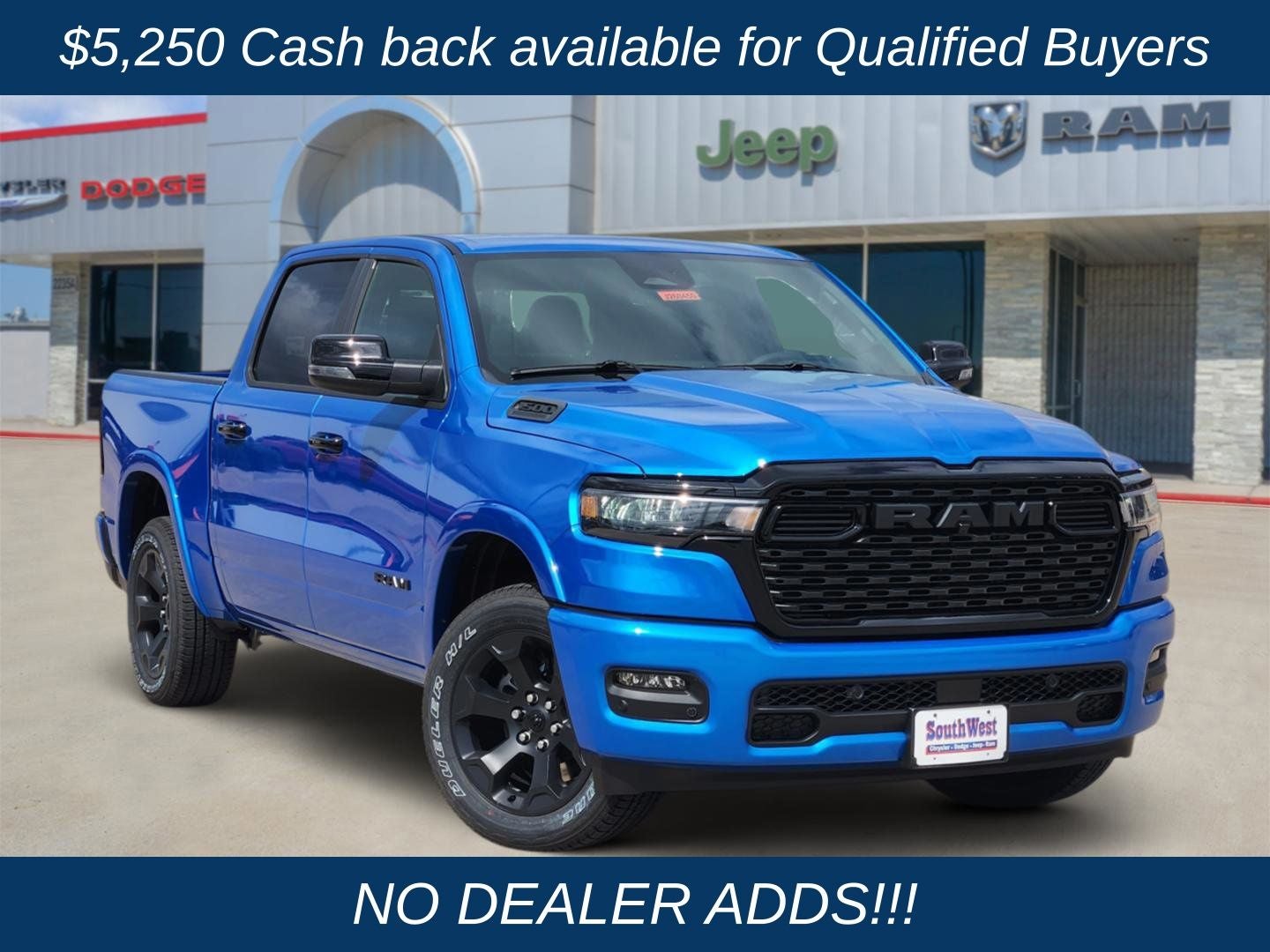 2026 RAM Ram 1500 RAM 1500 BIG HORN CREW CAB 4X4 5'7' BOX