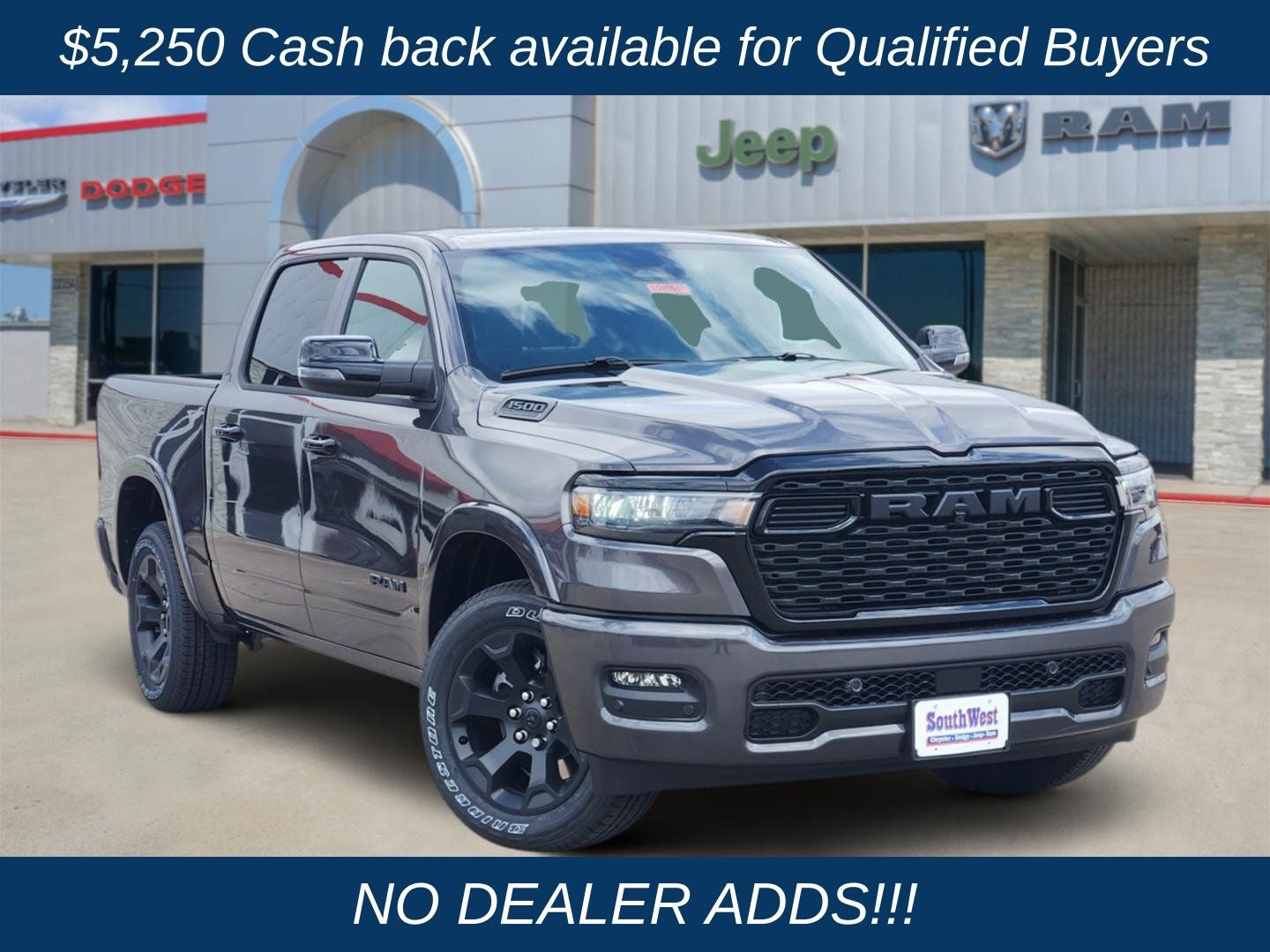 2026 RAM Ram 1500 RAM 1500 BIG HORN CREW CAB 4X4 5'7' BOX