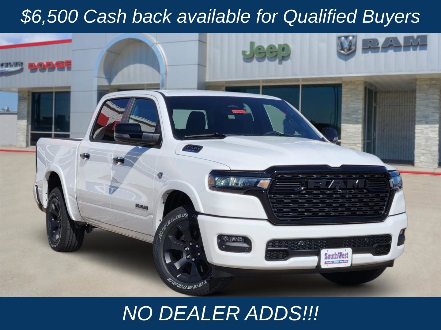 2026 RAM Ram 1500 RAM 1500 LONE STAR CREW CAB 4X4 5'7' BOX