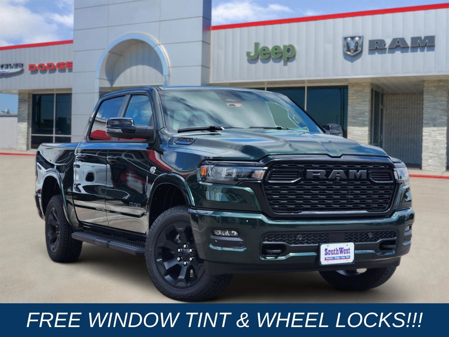 2026 RAM Ram 1500 RAM 1500 LONE STAR CREW CAB 4X4 5'7' BOX