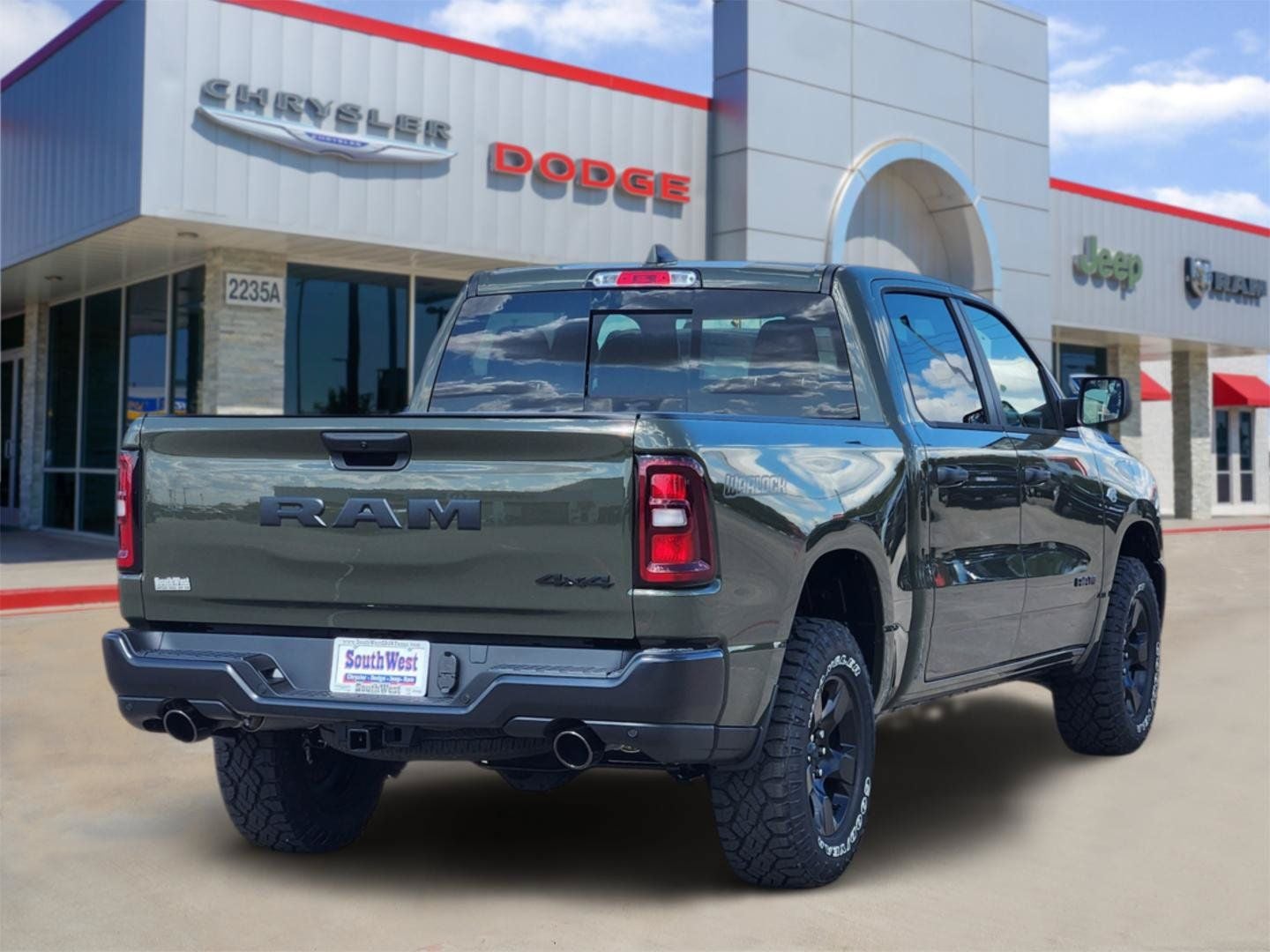 2026 RAM Ram 1500 RAM 1500 WARLOCK CREW CAB 4X4 5'7' BOX