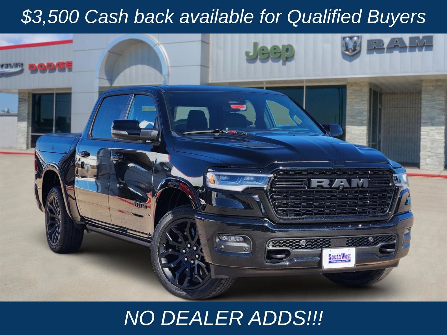 2026 RAM Ram 1500 RAM 1500 LIMITED CREW CAB 4X4 5'7' BOX