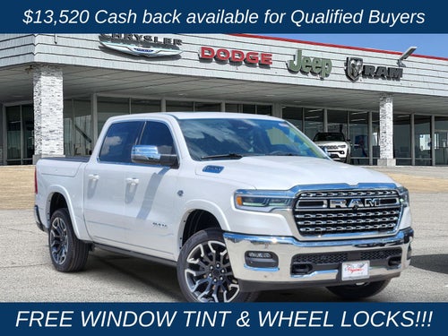 2026 RAM Ram 1500 RAM 1500 LIMITED LONGHORN CREW CAB 4X4 5'7' BOX