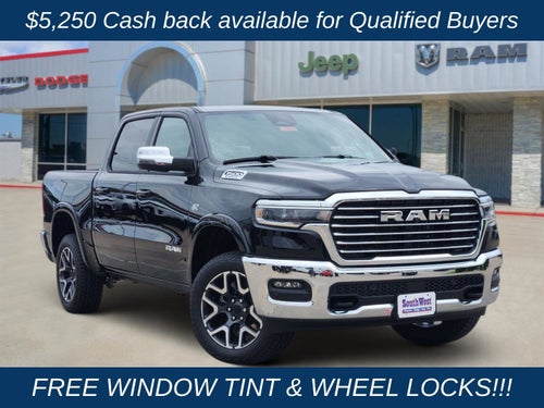 2026 RAM Ram 1500 RAM 1500 LARAMIE CREW CAB 4X4 5'7' BOX