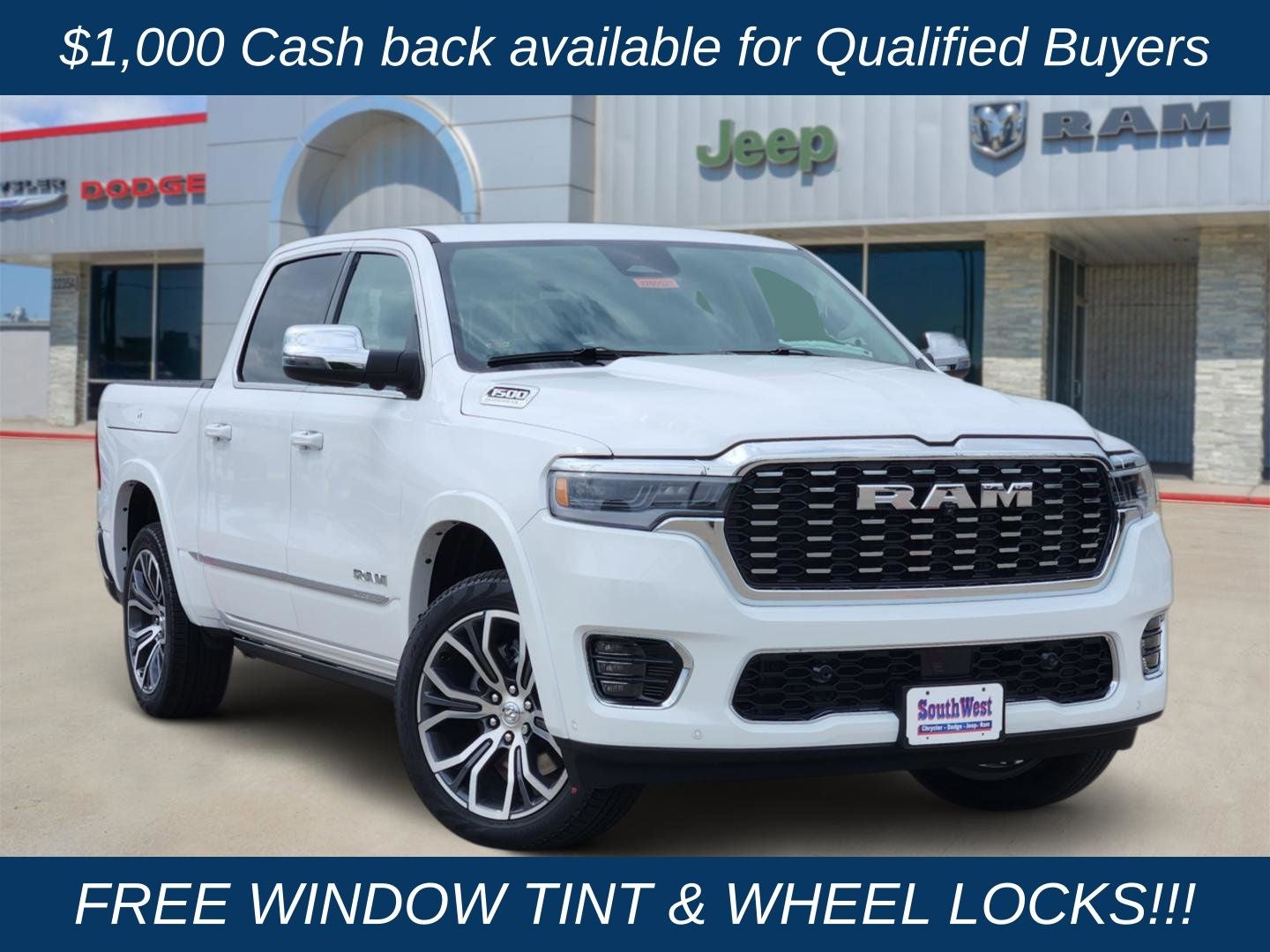 2026 RAM Ram 1500 RAM 1500 TUNGSTEN CREW CAB 4X4