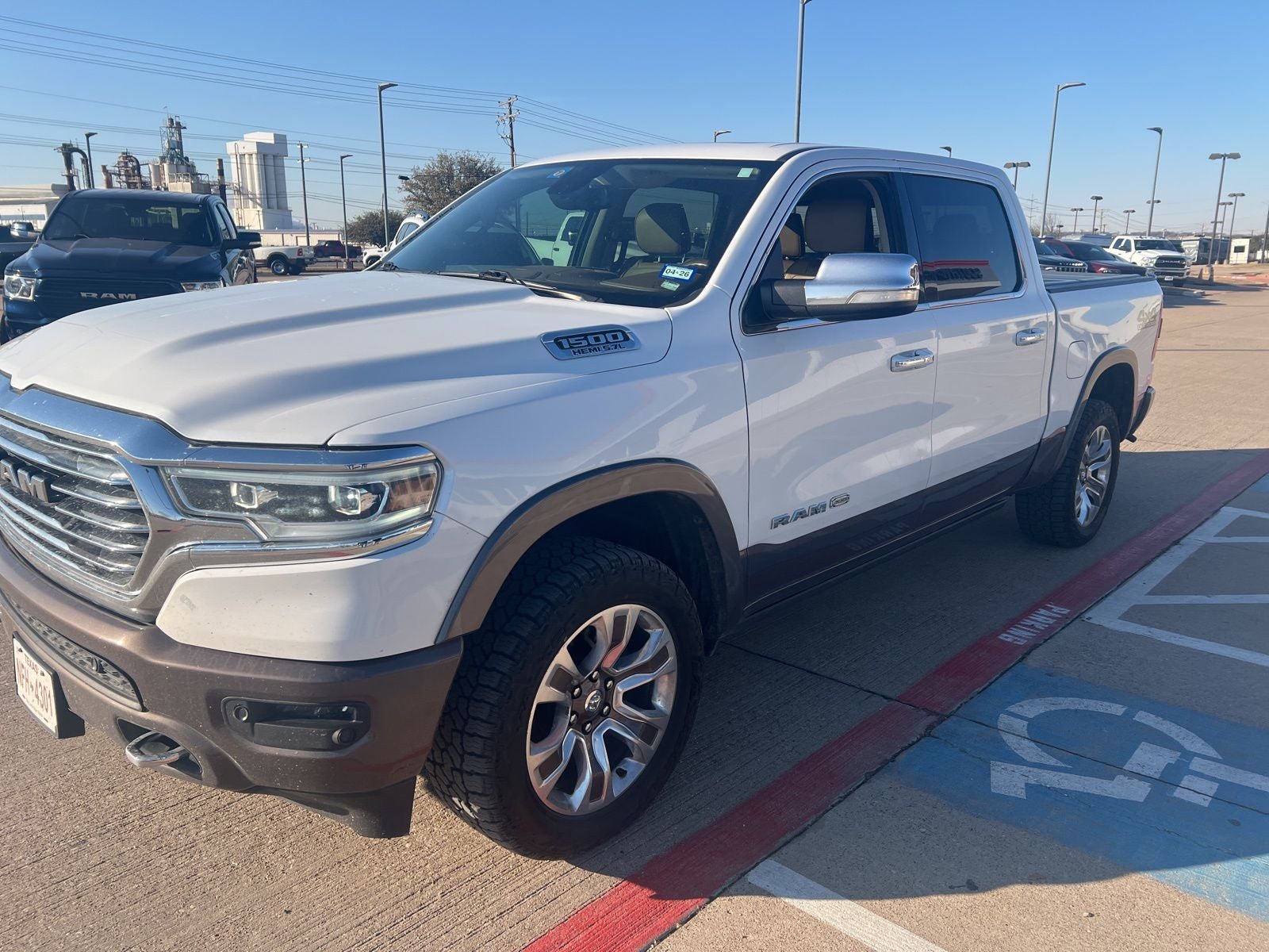 2020 RAM Ram 1500 Laramie Longhorn Crew Cab 4x4 5'7' Box