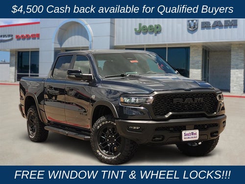 2026 RAM Ram 1500 RAM 1500 REBEL CREW CAB 4X4 5'7' BOX