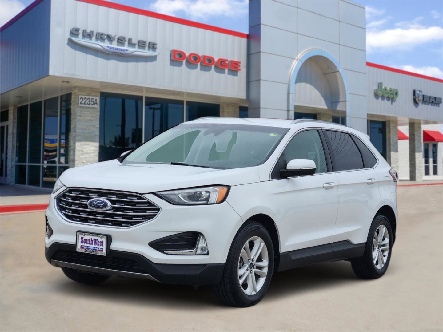 Used 2020 Ford Edge SEL with VIN 2FMPK3J98LBA31437 for sale in Cleburne, TX