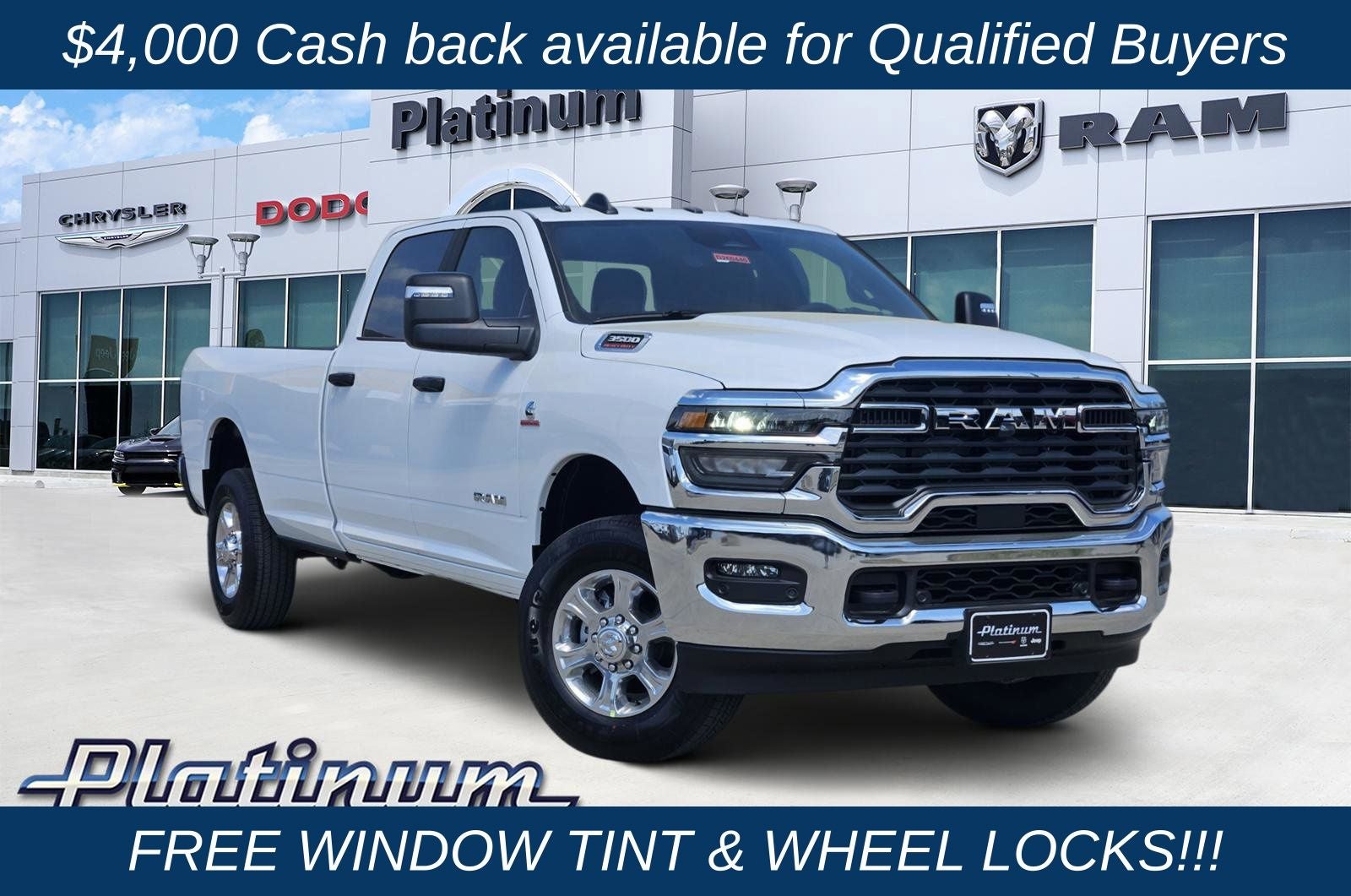 2026 RAM Ram 3500 RAM 3500 LONE STAR CREW CAB 4X4 8' BOX