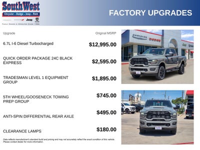 2026 RAM Ram 2500 RAM 2500 BLACK EXPRESS CREW CAB 4X4 6'4' BOX