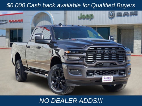 2026 RAM Ram 2500 RAM 2500 BLACK EXPRESS CREW CAB 4X4 6'4' BOX