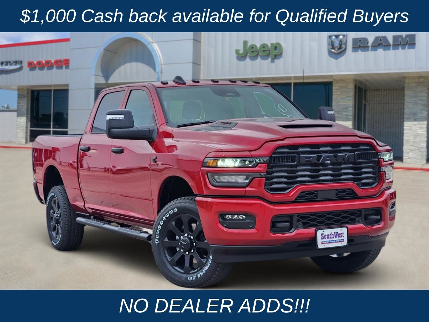 2026 RAM Ram 2500 RAM 2500 BLACK EXPRESS CREW CAB 4X4 6'4' BOX