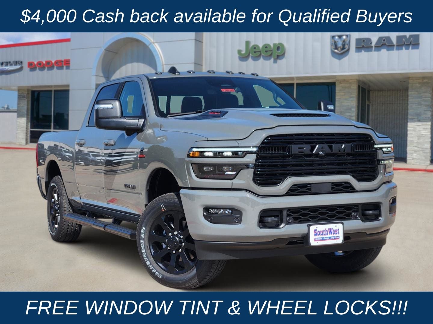 2026 RAM Ram 2500 RAM 2500 LARAMIE CREW CAB 4X4 6'4' BOX