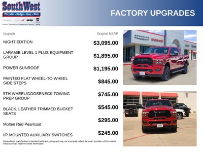 2026 RAM Ram 2500 RAM 2500 LARAMIE MEGA CAB 4X4 6'4' BOX